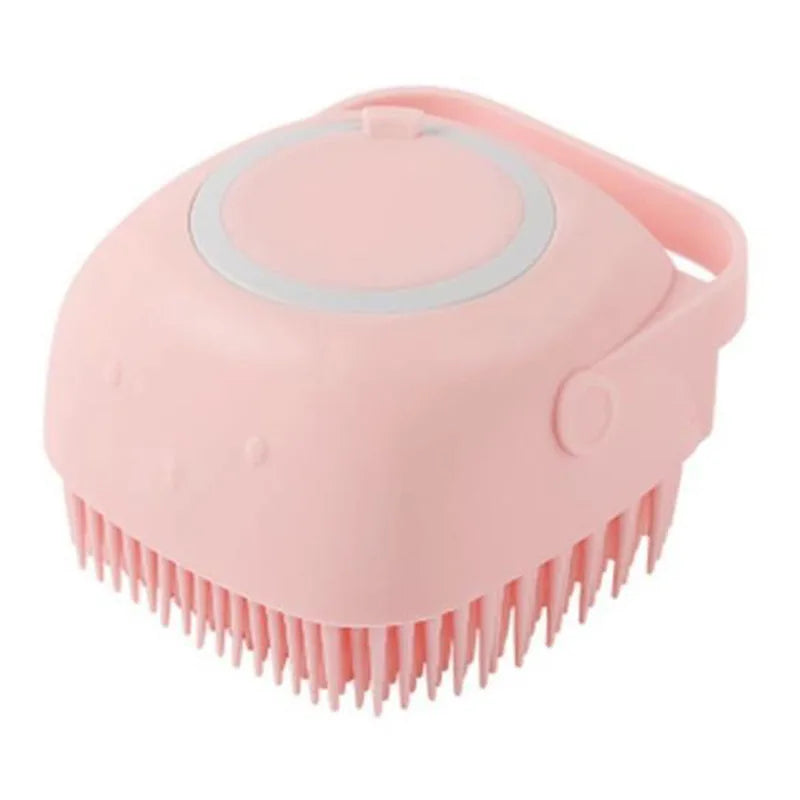 Pet Silicone Bath &amp; Massage Brush