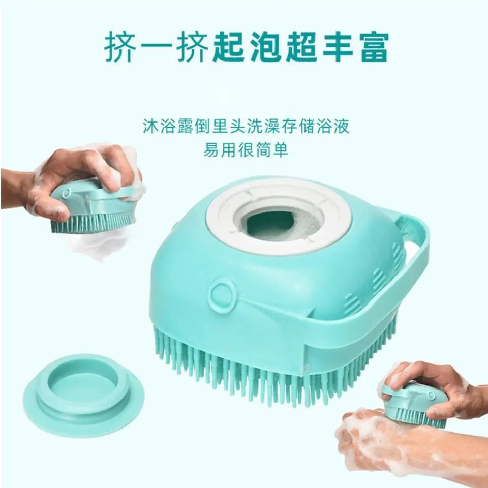 Silicone Pet Bath &amp; Massage Brush