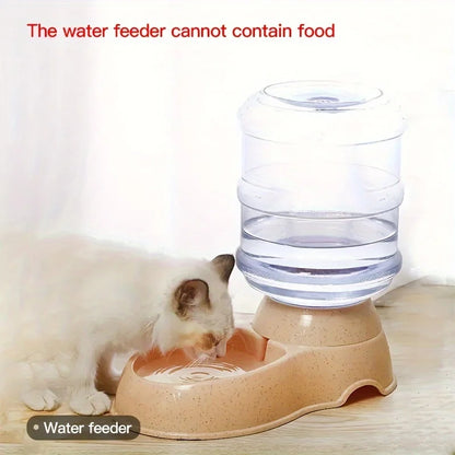 Large-Capacity Automatic Pet Feeder &amp; Waterer