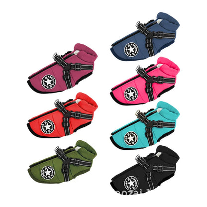 Warm Waterproof Dog Vest