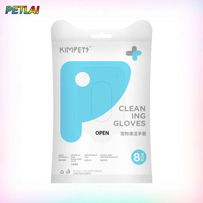 Disposable Pet Deodorizing Cleaning Gloves