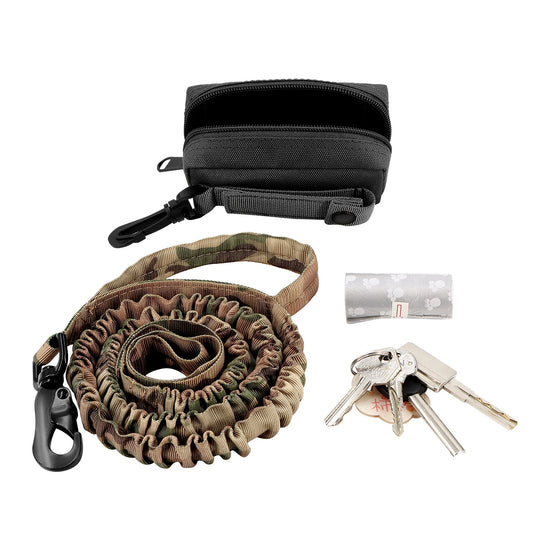 Dog Waste Bag Dispenser Pet Poop Bag Dispenser Attached to Harness Dog Poop Storage Bag Holders Fits Dog Leash Keys Accessories