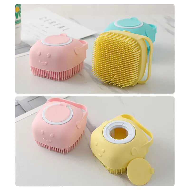 Silicone Pet Bath &amp; Massage Brush