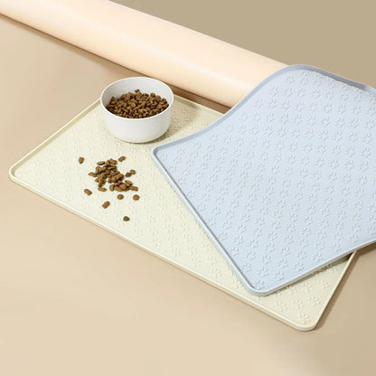 Easy-Clean Silicone Pet Food Mat