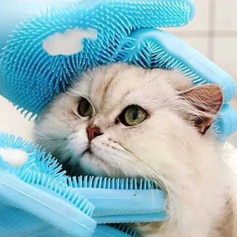 Hair Removal &amp; Bathing Gloves for Pets