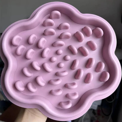 Silicone Slow Feeder &amp; Lick Mat Set