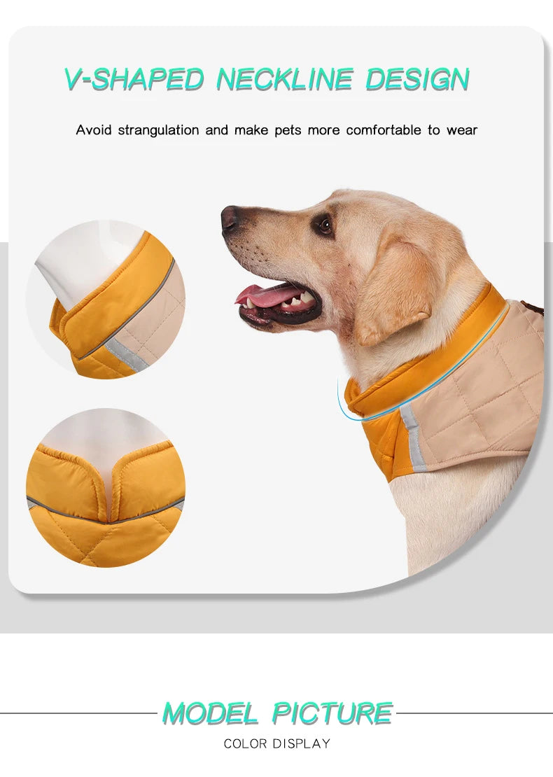 Winter Dog Vest Jacket