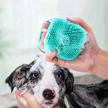 Silicone Pet Bath &amp; Massage Brush