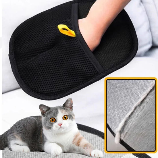 Pet Grooming Gloves for Hair Removal