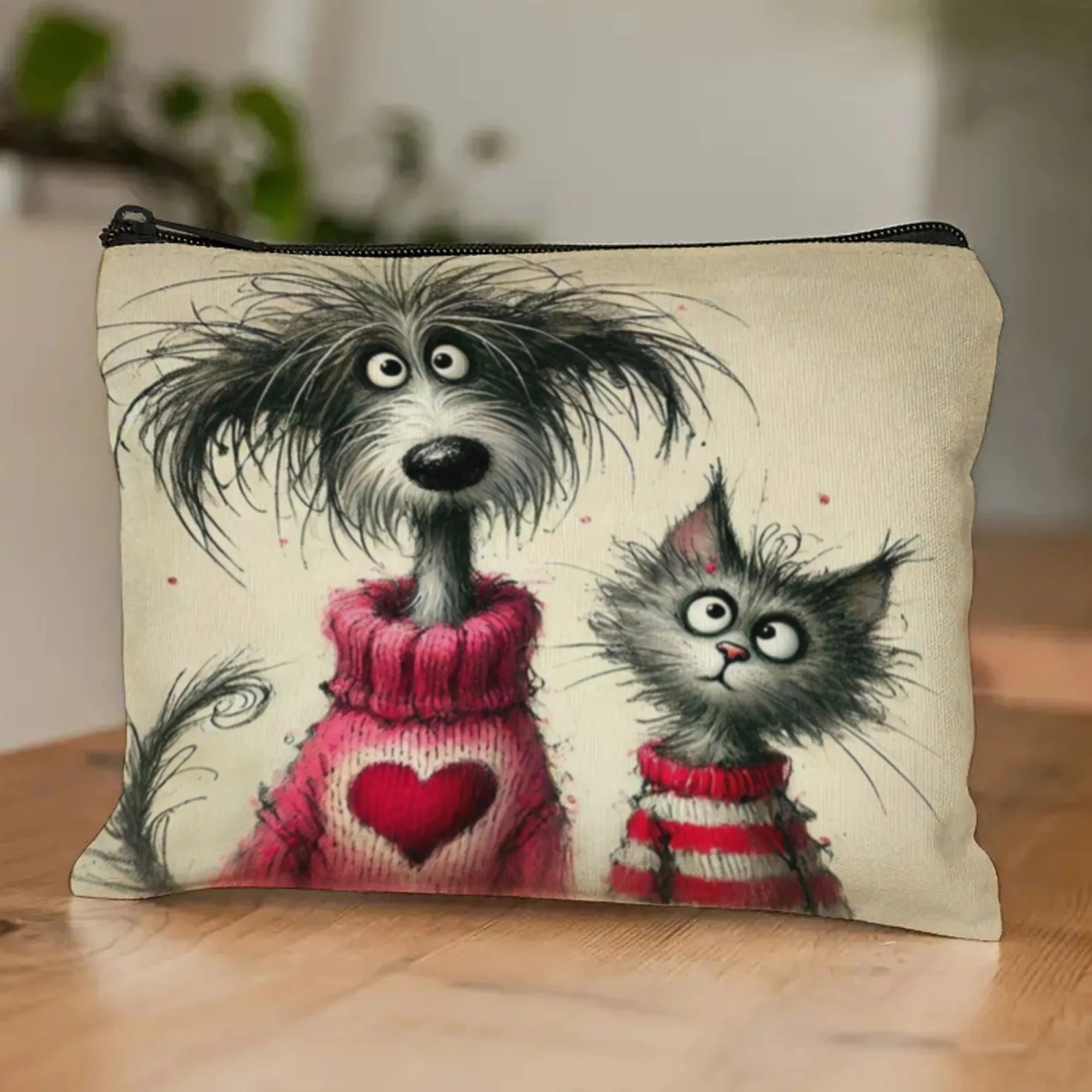 Cute Pet Cosmetic Storage Bag