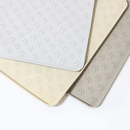 Easy-Clean Silicone Pet Food Mat