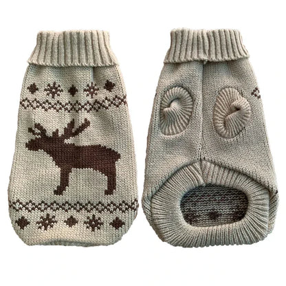 Warm Knitted Dog Sweater