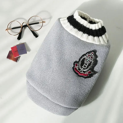 Warm Knitted Dog Sweater