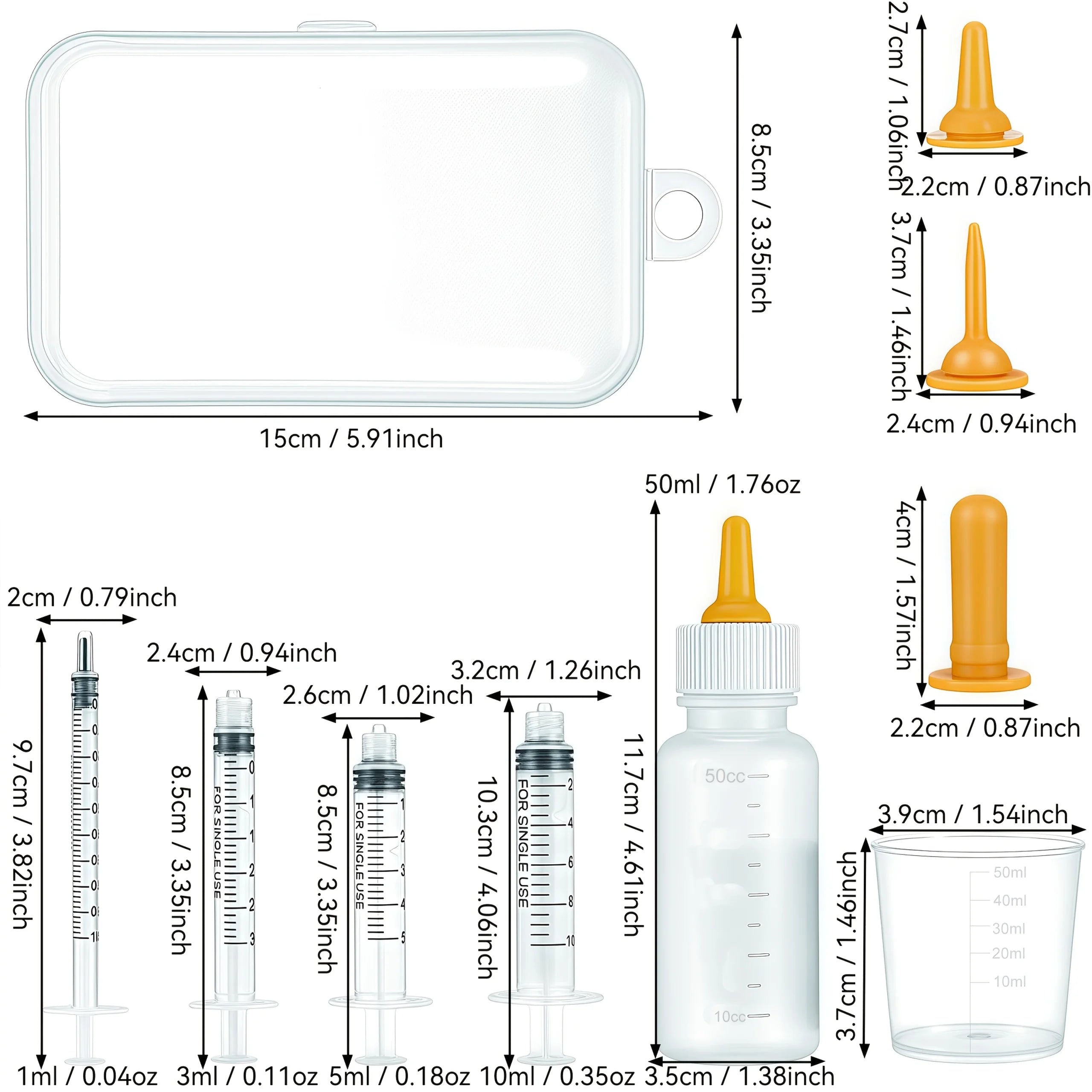 Pet Feeding Nipple for Kittens &amp; Puppies