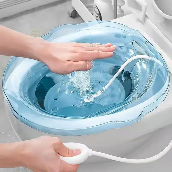 Self-Cleaning Perineal Soak Bath
