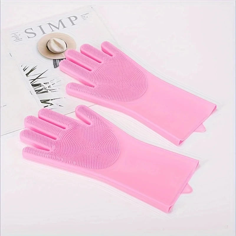Magic Silicone Pet Hair Removal Glove