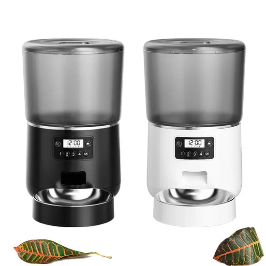 Pet Feeder  4L Grain Storage Electric Machine