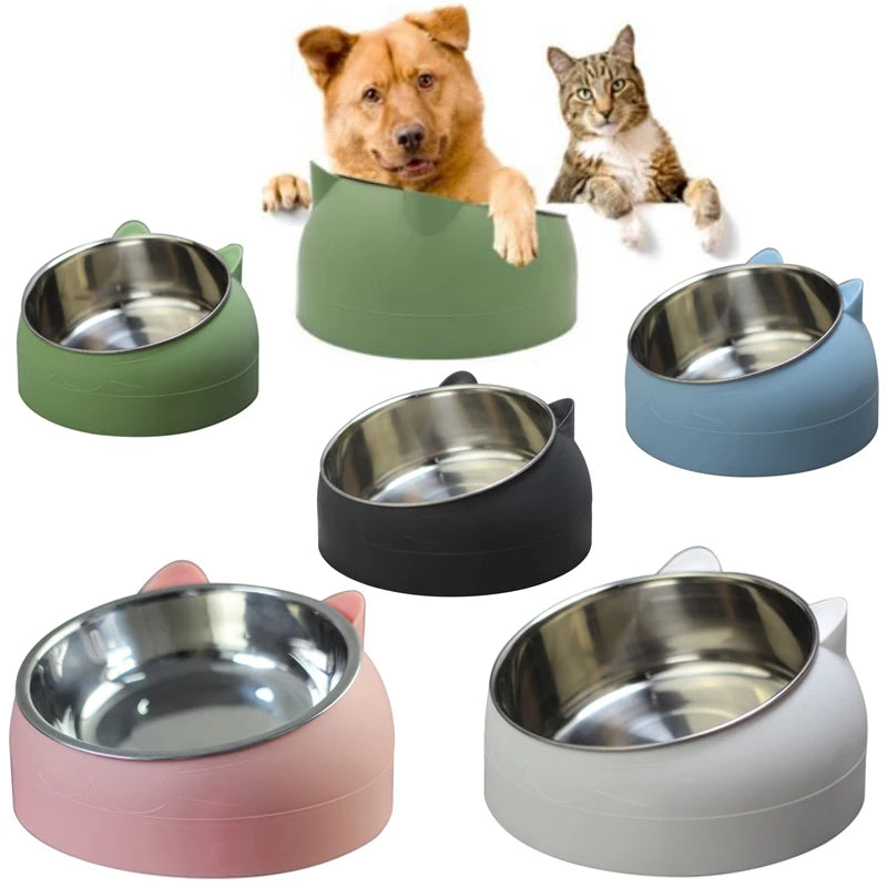 Stainless Steel Pet Food &amp; Water Bowl