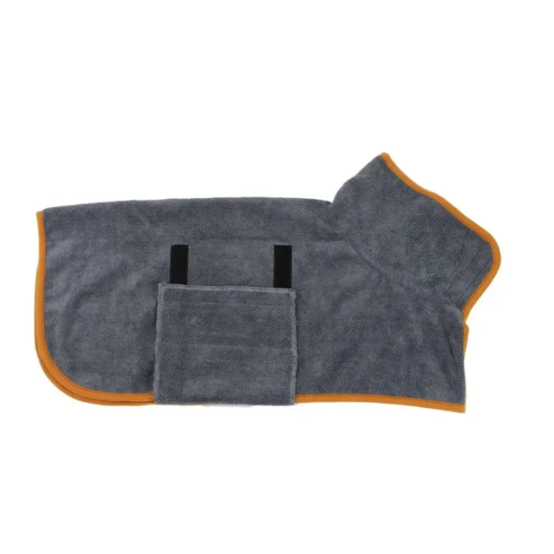 Super Absorbent Pet Bathrobe for Dogs
