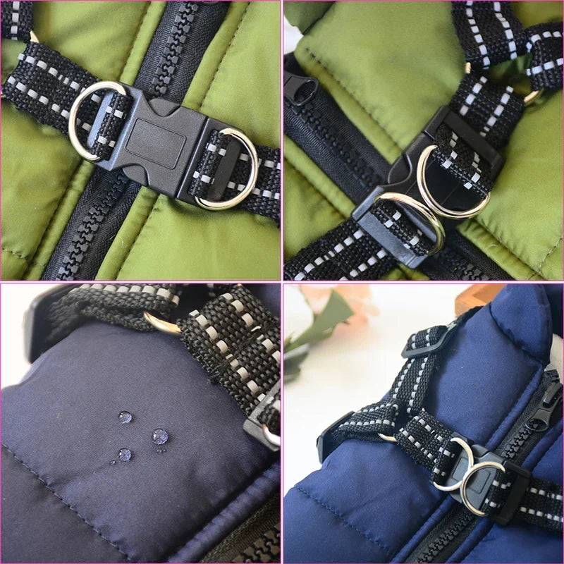 Warm Waterproof Dog Vest