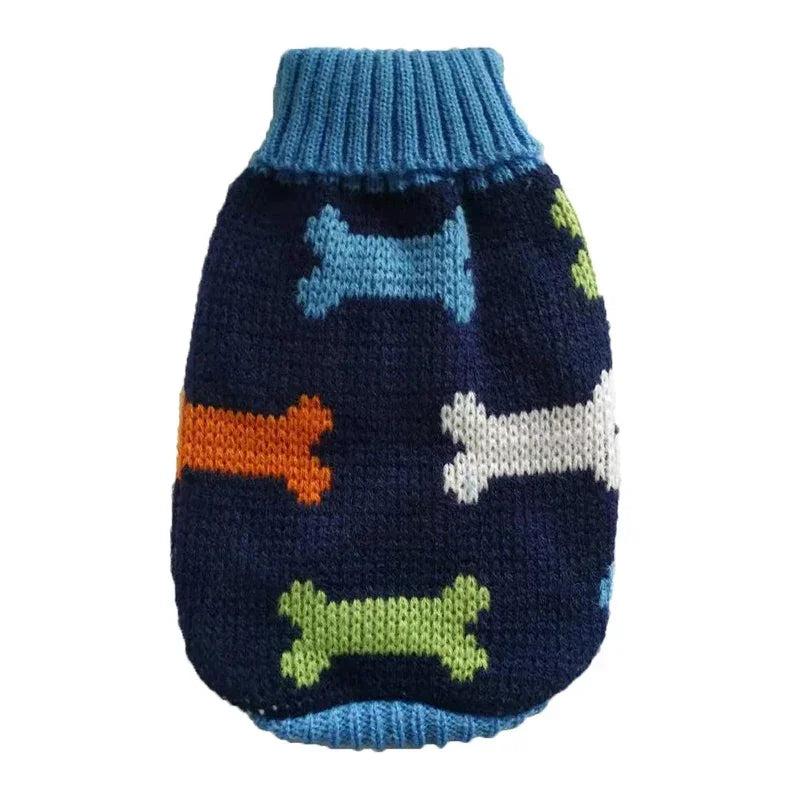Warm Knitted Dog Sweater