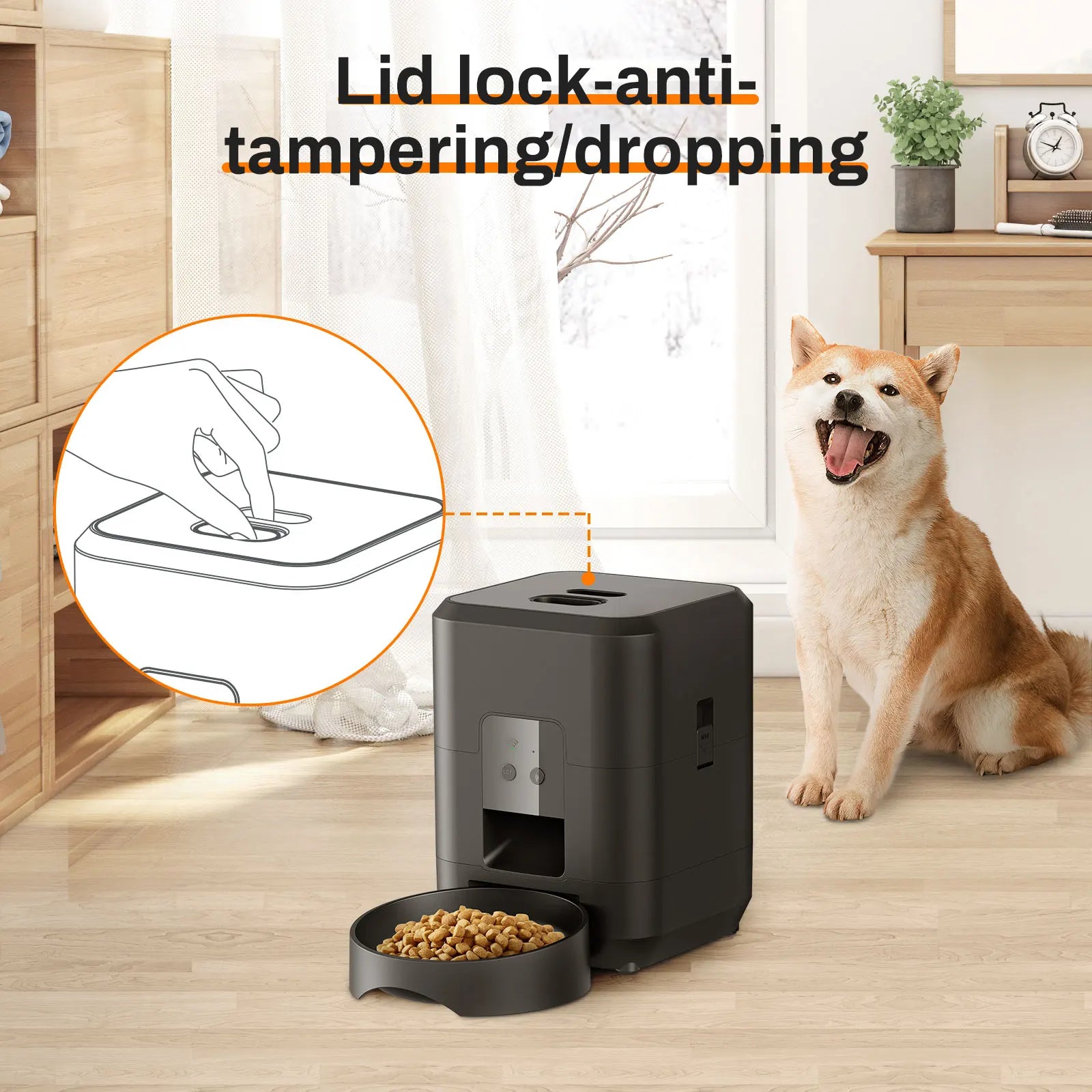 APP-Controlled Automatic Pet Feeder