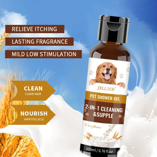 Pet Shampoo for Odor Control & Soft Coat
