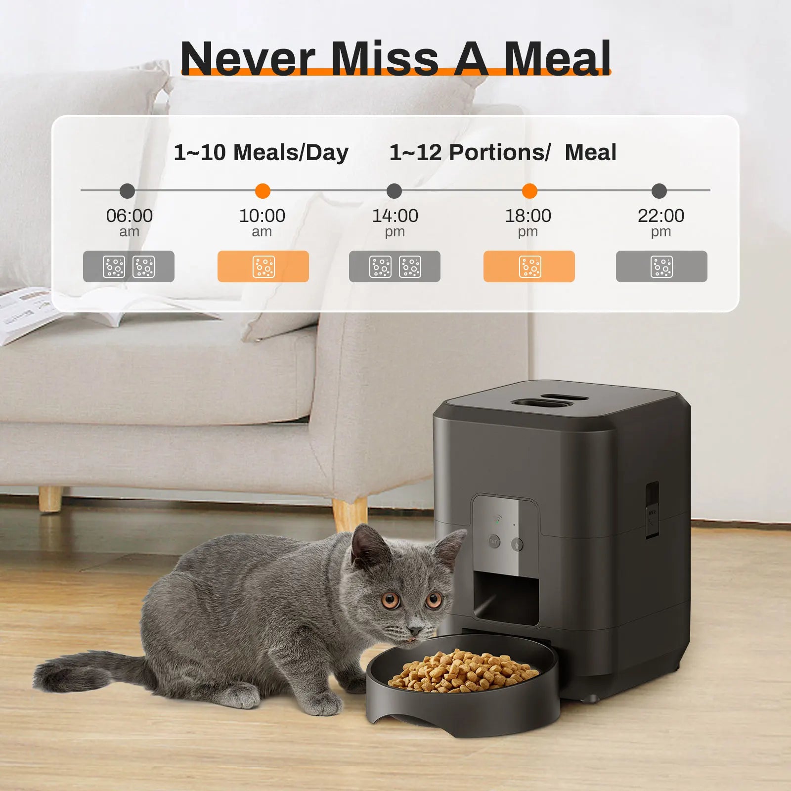 APP-Controlled Automatic Pet Feeder