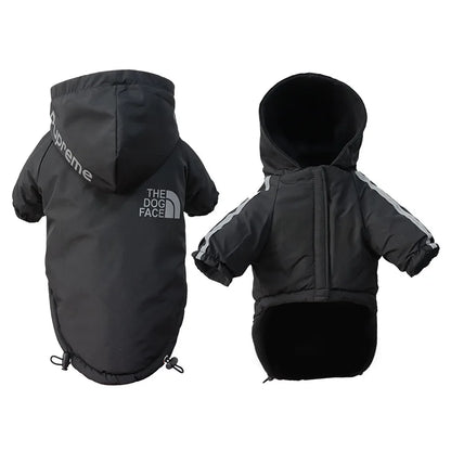 Waterproof Fleece Dog Jacket