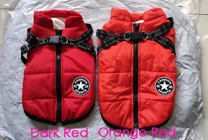 Warm Waterproof Dog Vest