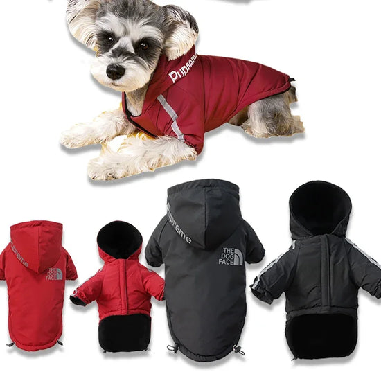 Waterproof Fleece Dog Jacket