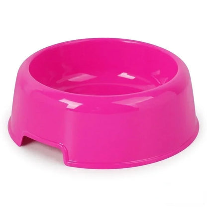 Pet Bowls Plastic Food &amp; Water Feeding Dish