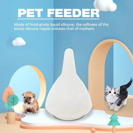 Silicone Pet Feeding Nipple  Universal Fit