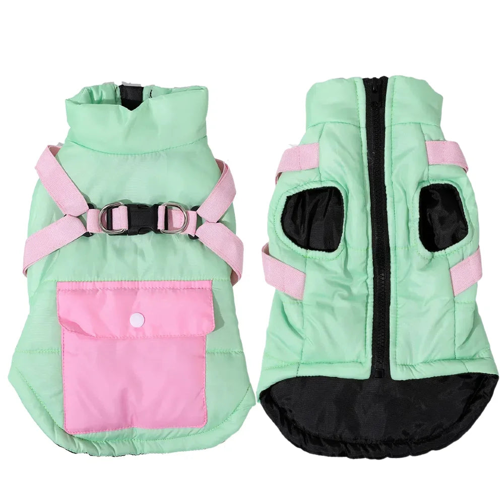 Warm Waterproof Dog Jacket