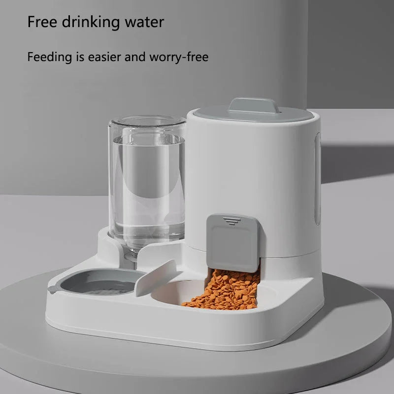 Hot Pet Feeding &amp; Drinking Bowl (2-in-1)