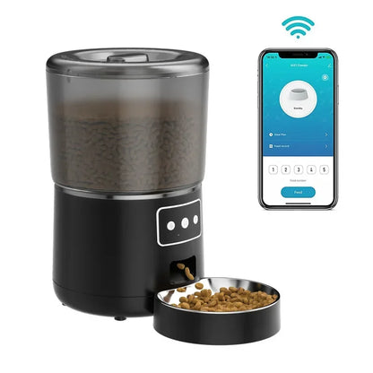 Pet Feeder  4L Grain Storage Electric Machine