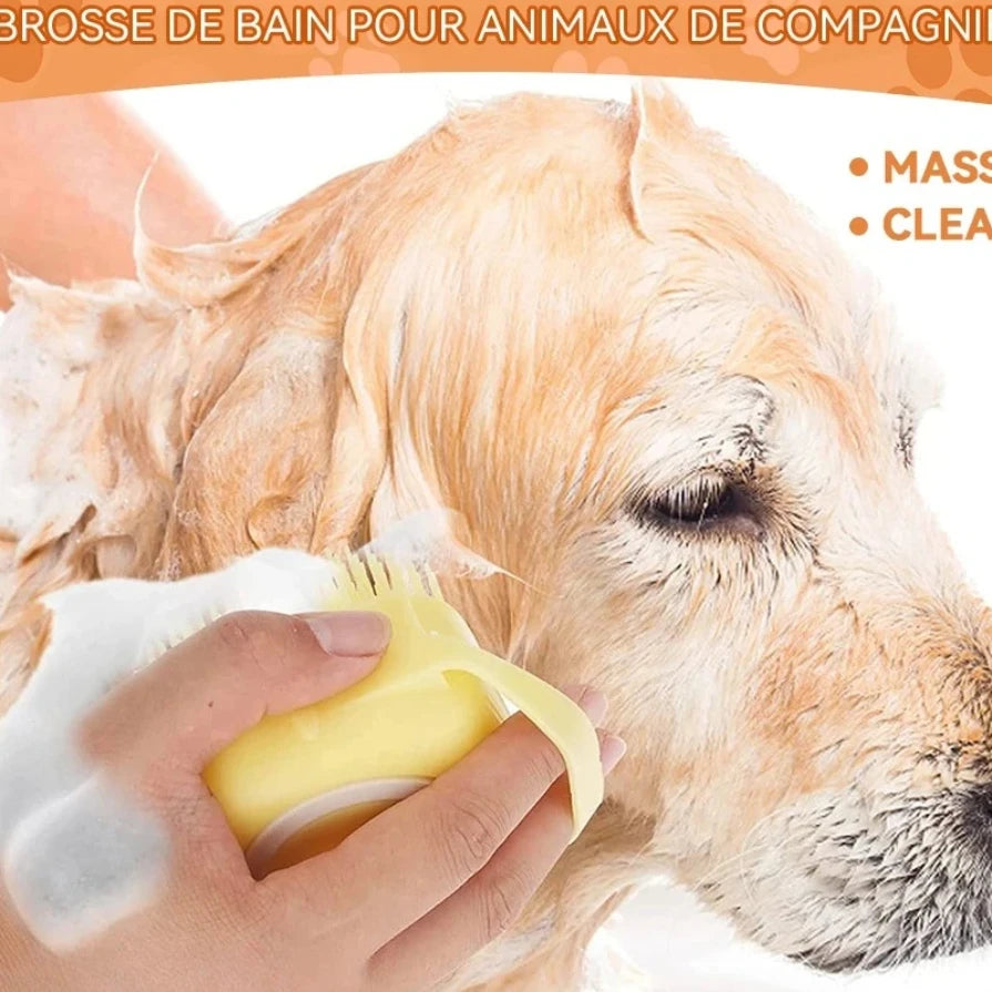 Pet Grooming &amp; Bath Massage Brush