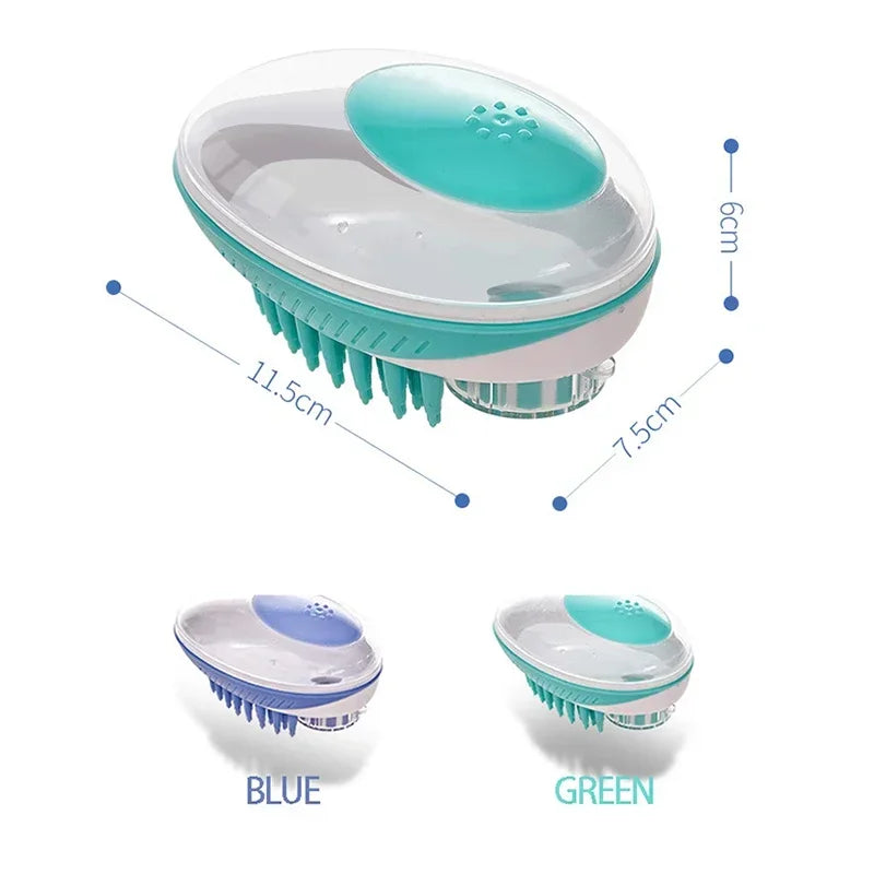 Innovative Silicone Dog Bath Brush, Perfect for Your Pet!