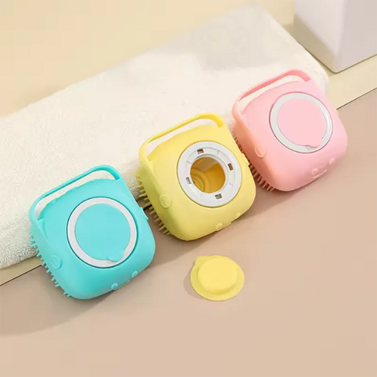 Silicone Pet Bath & Massage Brush