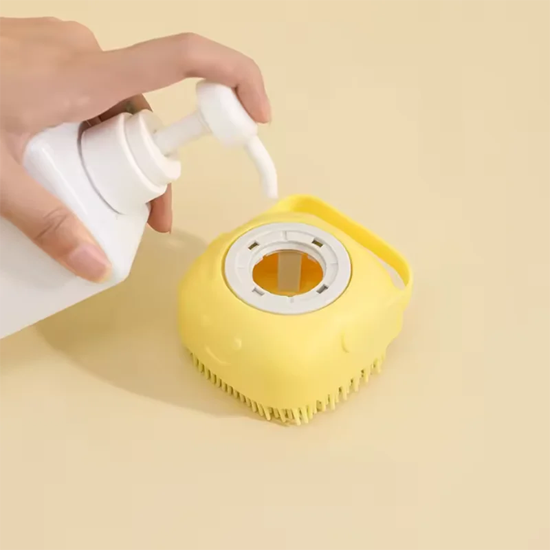 Silicone Pet Bath &amp; Massage Brush