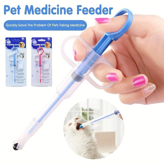 Pet Medicine Feeder Tablet Syringe Applicator