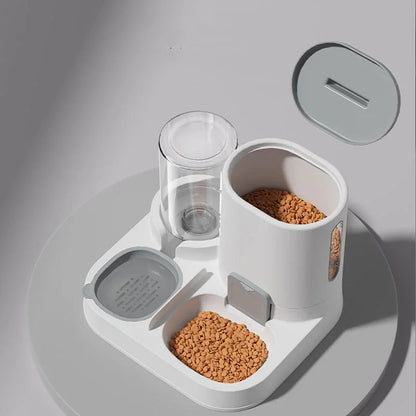 Hot Pet Feeding &amp; Drinking Bowl (2-in-1)