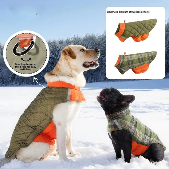Warm Waterproof Dog Jacket
