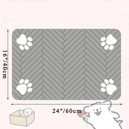 Waterproof Pet Placemat for Food &amp; Water Bowls