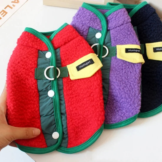 Pet Fleece Vest Jacket