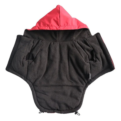 Waterproof Fleece Dog Jacket