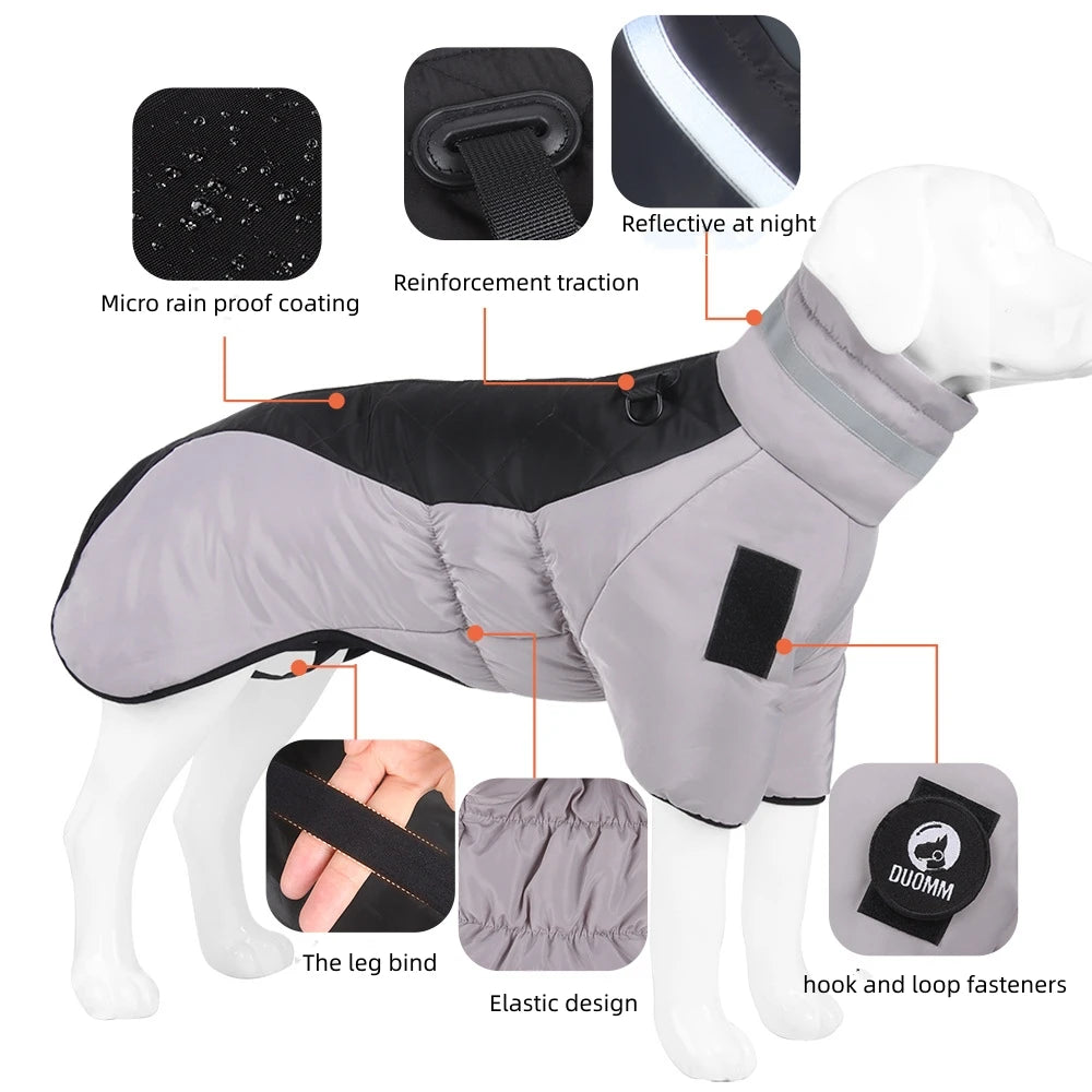 Reflective Dog Winter Jacket