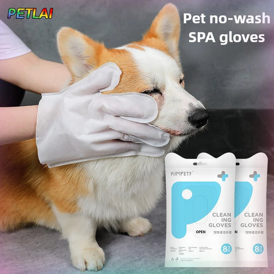 Disposable Pet Deodorizing Cleaning Gloves
