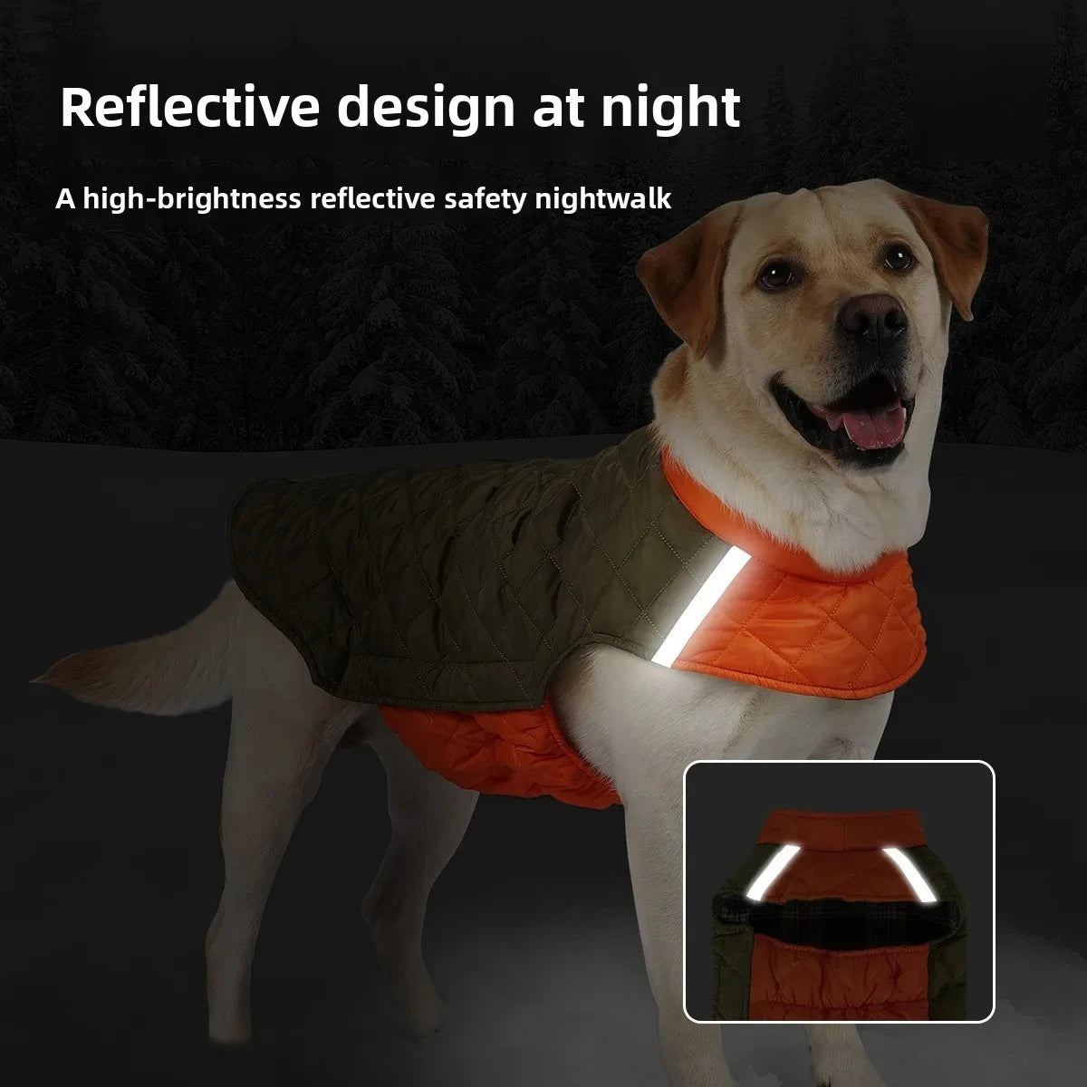 Warm Waterproof Dog Jacket