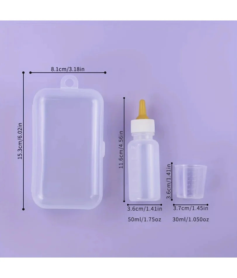 Pet Feeding Device Set – Kitten & Puppy Bottle